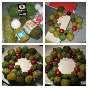 Yarn Wreath 2