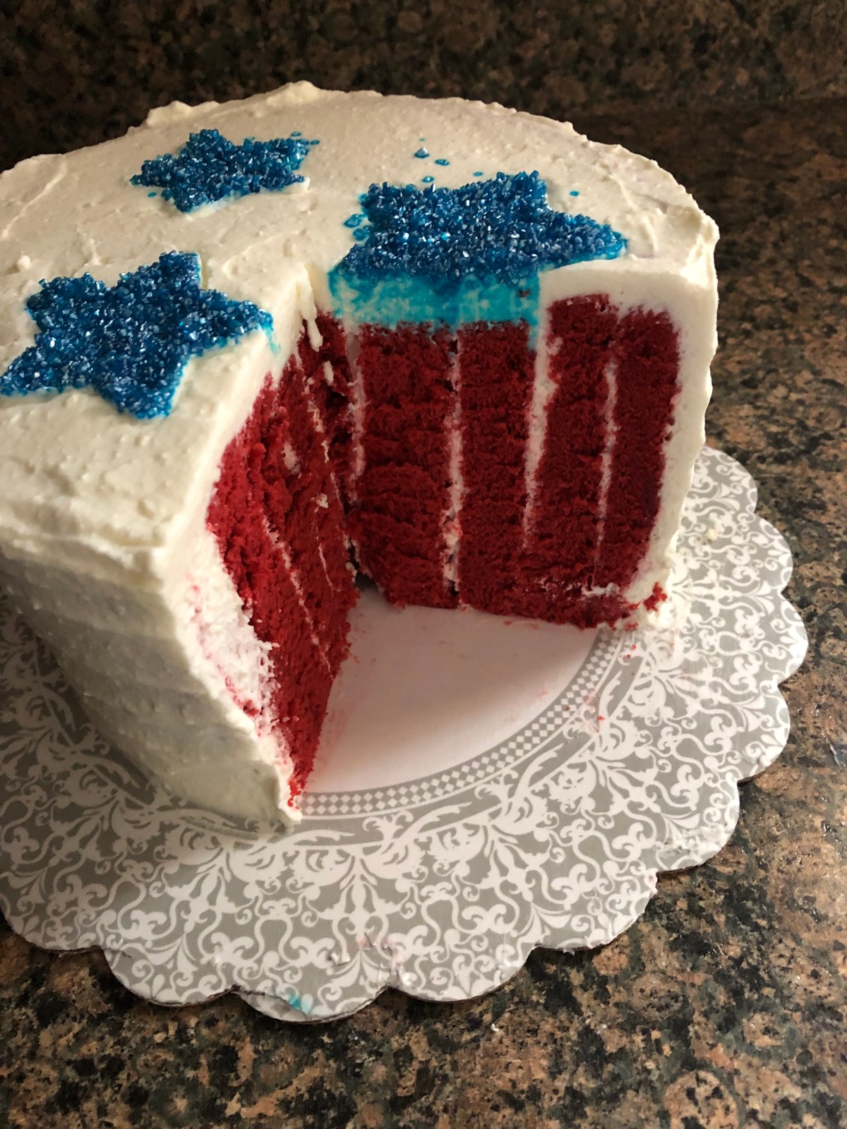 Stars and Stripes&nbsp;Cake